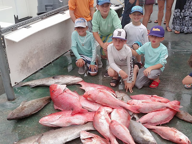 Summer Charter Fishing Report